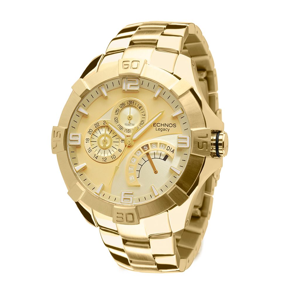 Relógio TECHNOS Classic Legacy Cronógrafo Masculino JS15EM/4D