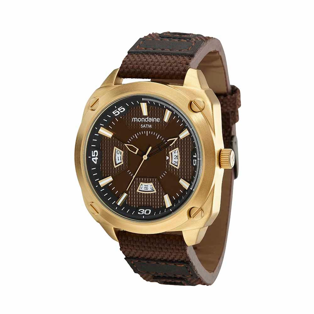 relogio mondaine bronze