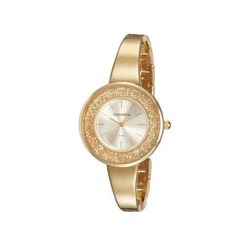 relogio feminino branco mondaine