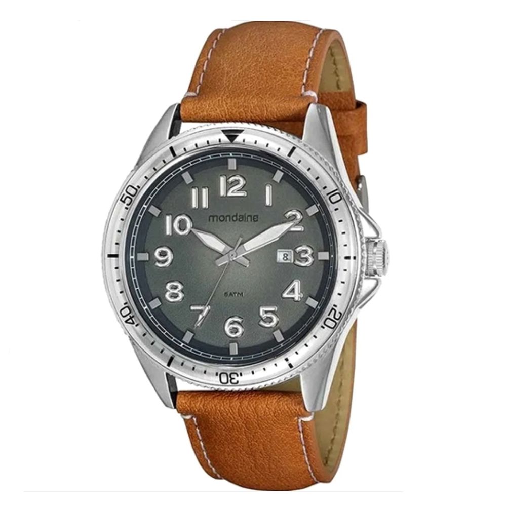 relogio mondaine masculino stainless steel back