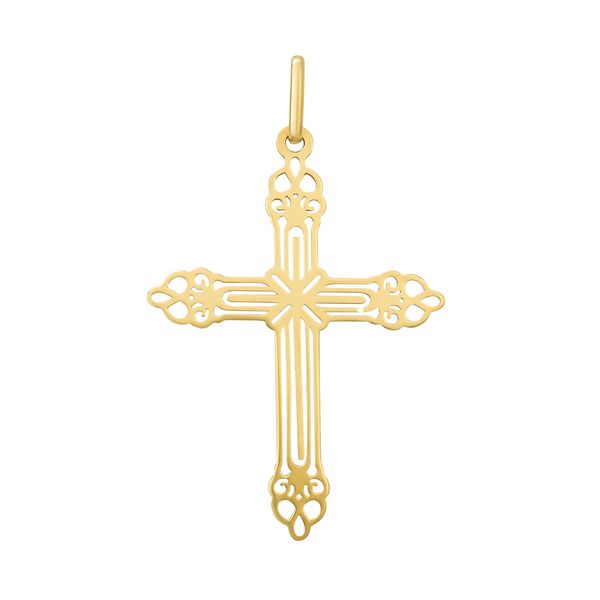 Pingente de Cruz em Ouro