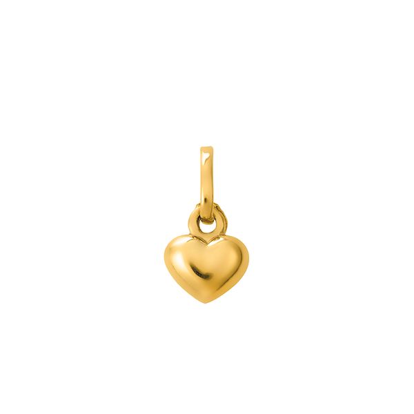 Pingente em Ouro Amarelo 18k - Formato Coração